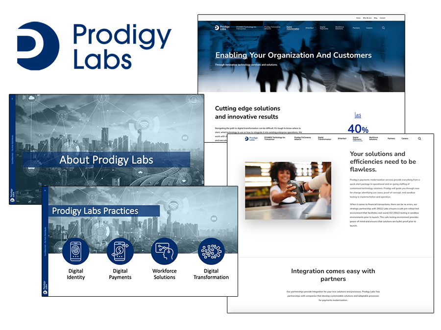 Image of company Branding for Prodigy Labs